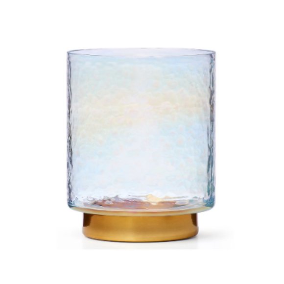 Iridescent Hurricane Candle Holder - Picture 1 of 5